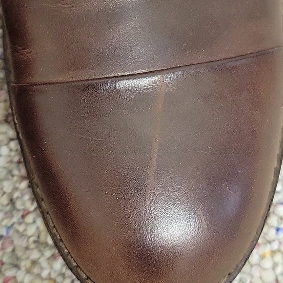Clarks Men\'s Dark Brown Leather Oxfords Sz 11.5. NWOT Office Business main image 10